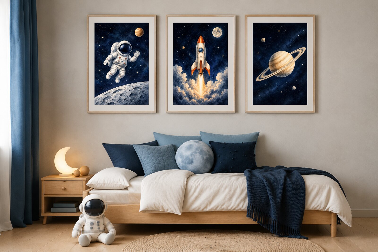 Astronaut — V interiéru
