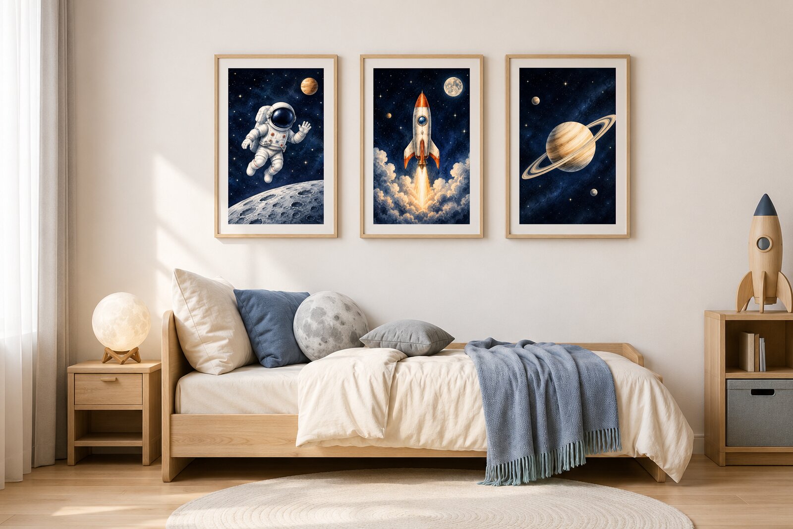 Astronaut — V interiéru